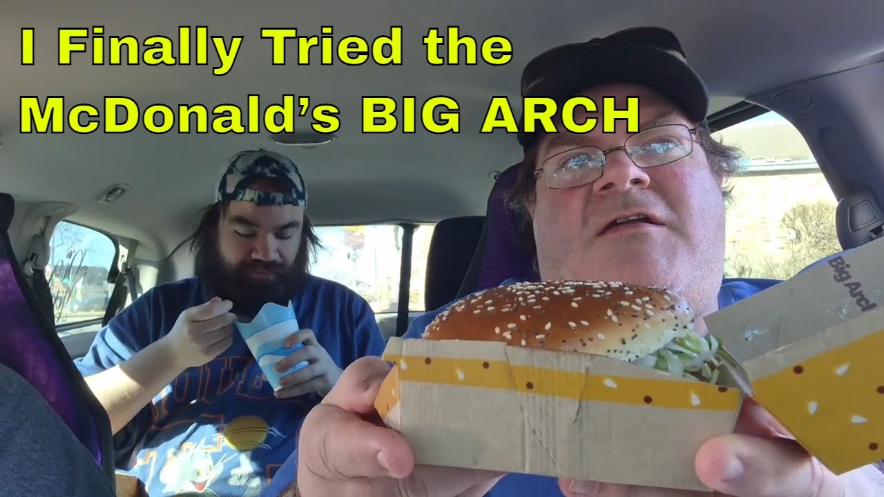 I Finally Tried the McDonald’s BIG ARCH! 🍔 Drive & Review