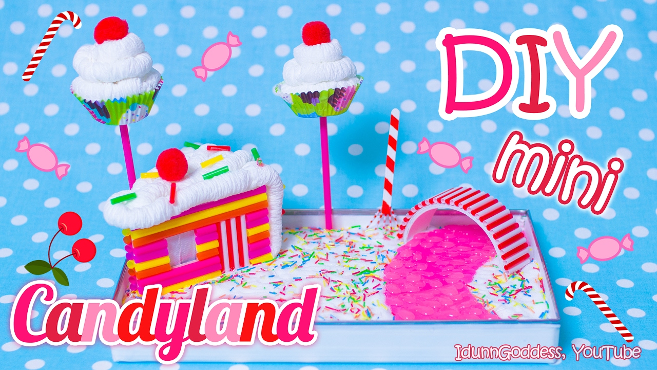 How To Make A Miniature Candyland Zen Garden – DIY Stress-relieving Desk Decoration