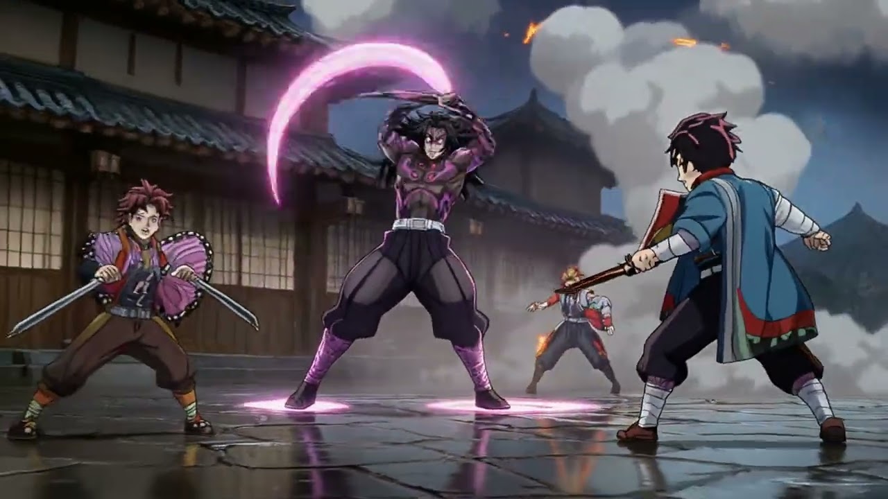 Kokoshibo vs all hasiras 