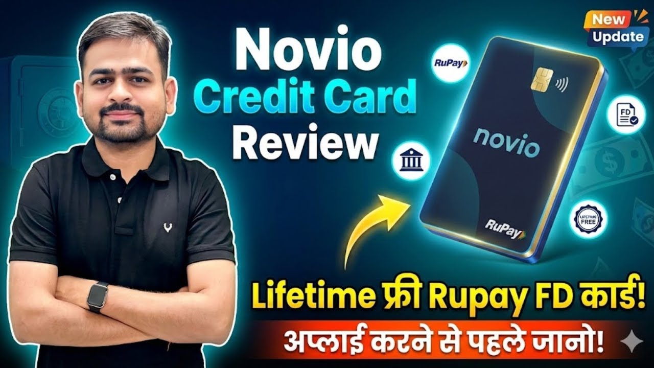 Novio Credit Card Review | Novio Credit Card Apply | Best FD Rupay Credit Card 2026