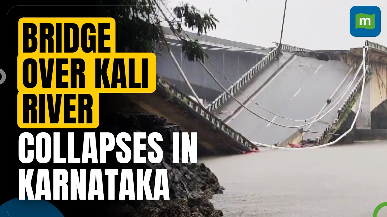 Bridge over Kali river collapses in Karnataka; traffic disrupted on highway to Goa