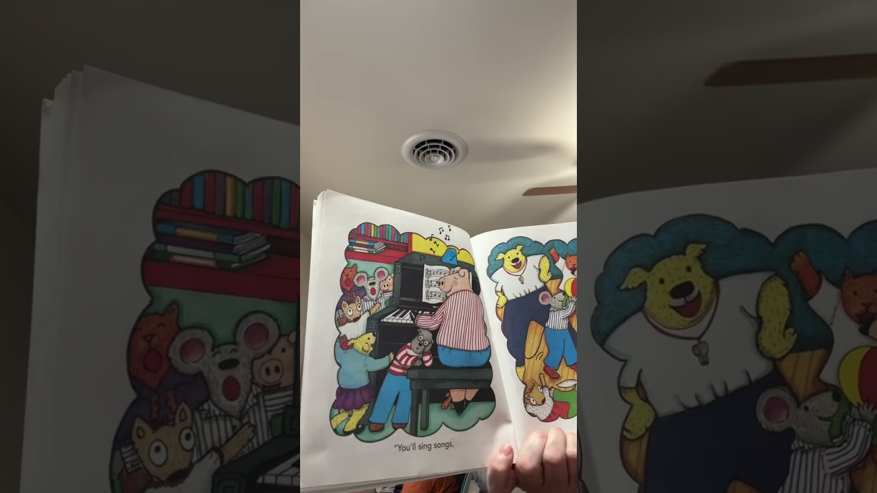 Grammy reads Look Out Kindergarten, Here I Come! To Bea