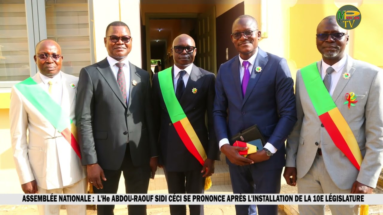 PORTO-NOVO: INSTALLATION DE LA 10E LÉGISLATURE: l'He YACOUBOU CHABI GOURA LIVRE SES IMPRESSIONS