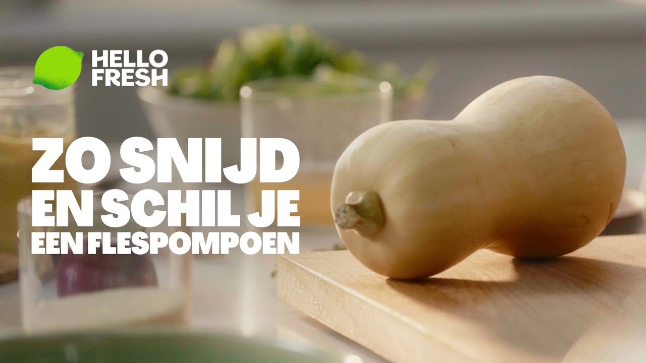 Eenvoudige bereiding van flespompoen: Zo snijd en schil je als een chef-kok