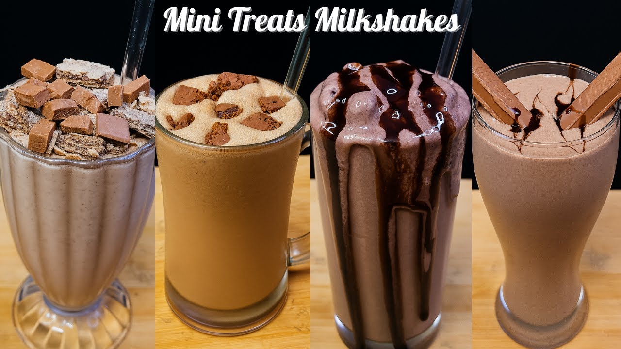 Mini Treats Milkshakes Compilation 🍫🧋 | MCSA(MyCookingStyleAsmr)