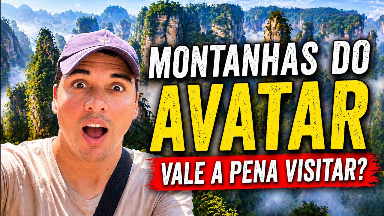 Montanhas do Filme Avatar na China