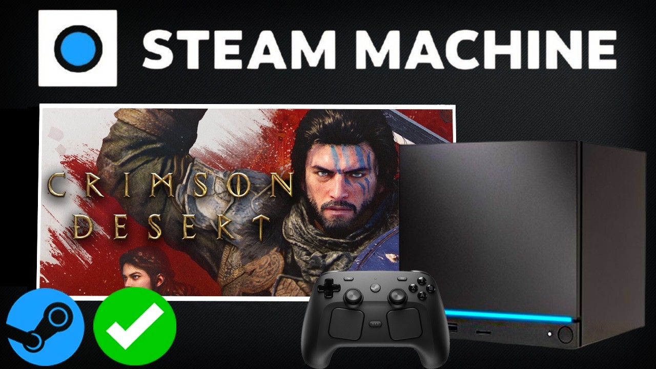 CRIMSON DESERT Steam Machine Performance: 2160P 1440P 1080P FSR 4.1