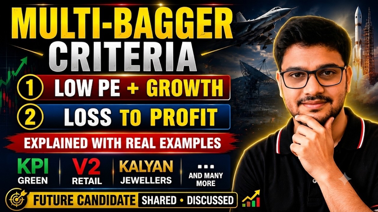 Multibagger Traits You Must Know | KPI Green, V2 Retail & Kalyan Jewellers