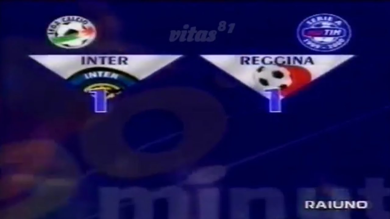 Inter-Reggina 1-1, 1999/2000 - 90° minuto 