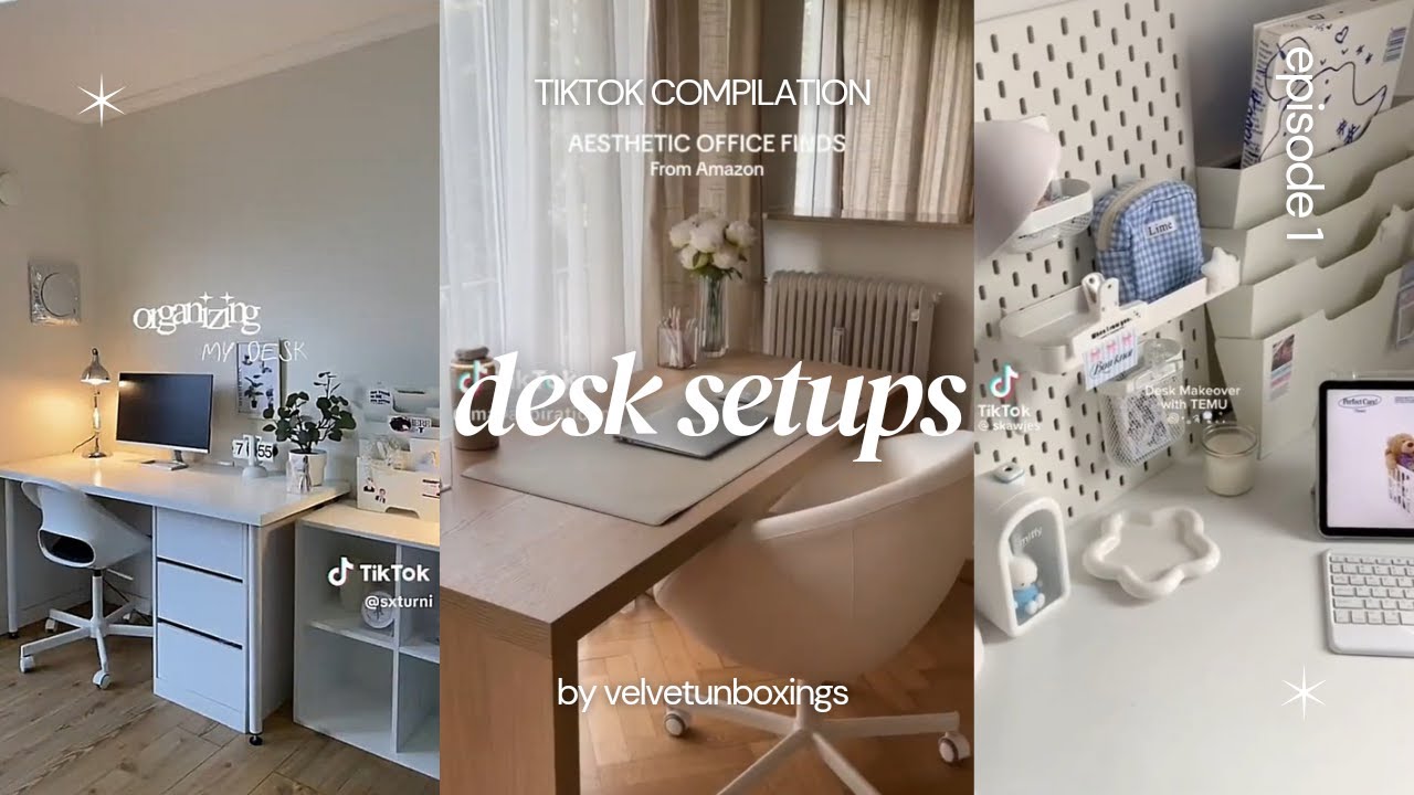 💻 aesthetic desk setups | tiktok compilation | 