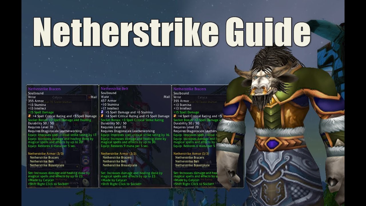 WoW Burning Crusade - Netherstrike guide