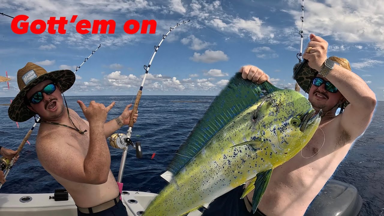 OFFSHORE Trolling For MAHI in Northeast Florida!