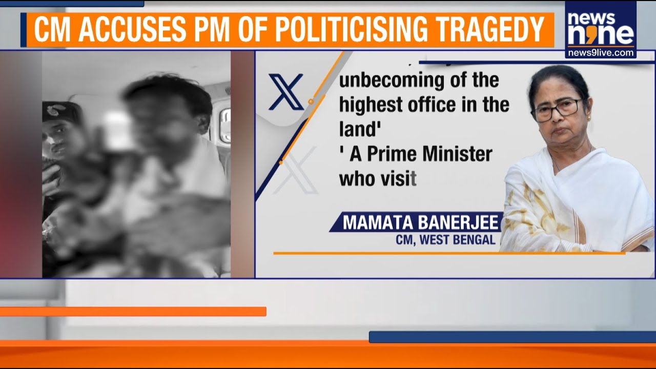 Mamata Slams PM Modi Amid Bengal Floods, Accuses Him of Politicising Disaster | News9