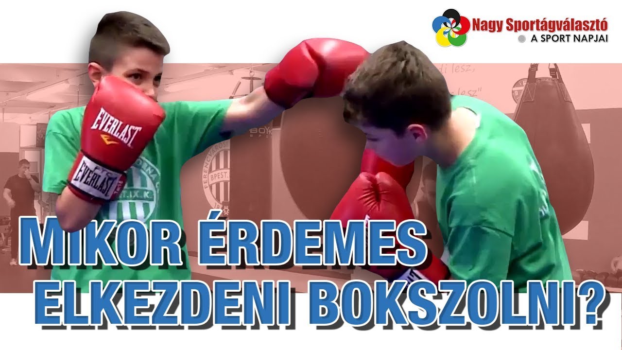 Mikor érdemes elkezdeni bokszolni?