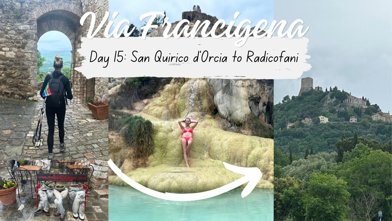Exploring Tuscany On Foot: From San Quirico D'orcia To Radicofani’s Height Epic 4K | Hike the Camino