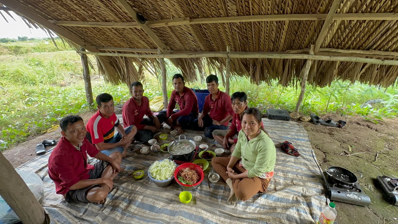 Săn bắt một ngày ở đồng Ngan Rô chuẩn bị cho chuyến đi về Lấp Vò Đồng Tháp VXĐ 806