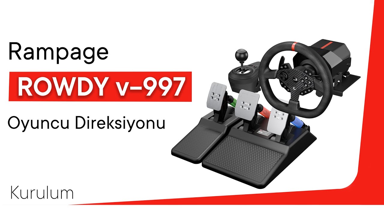Rampage Rowdy V997 | Kalibrasyon ve Kurulum