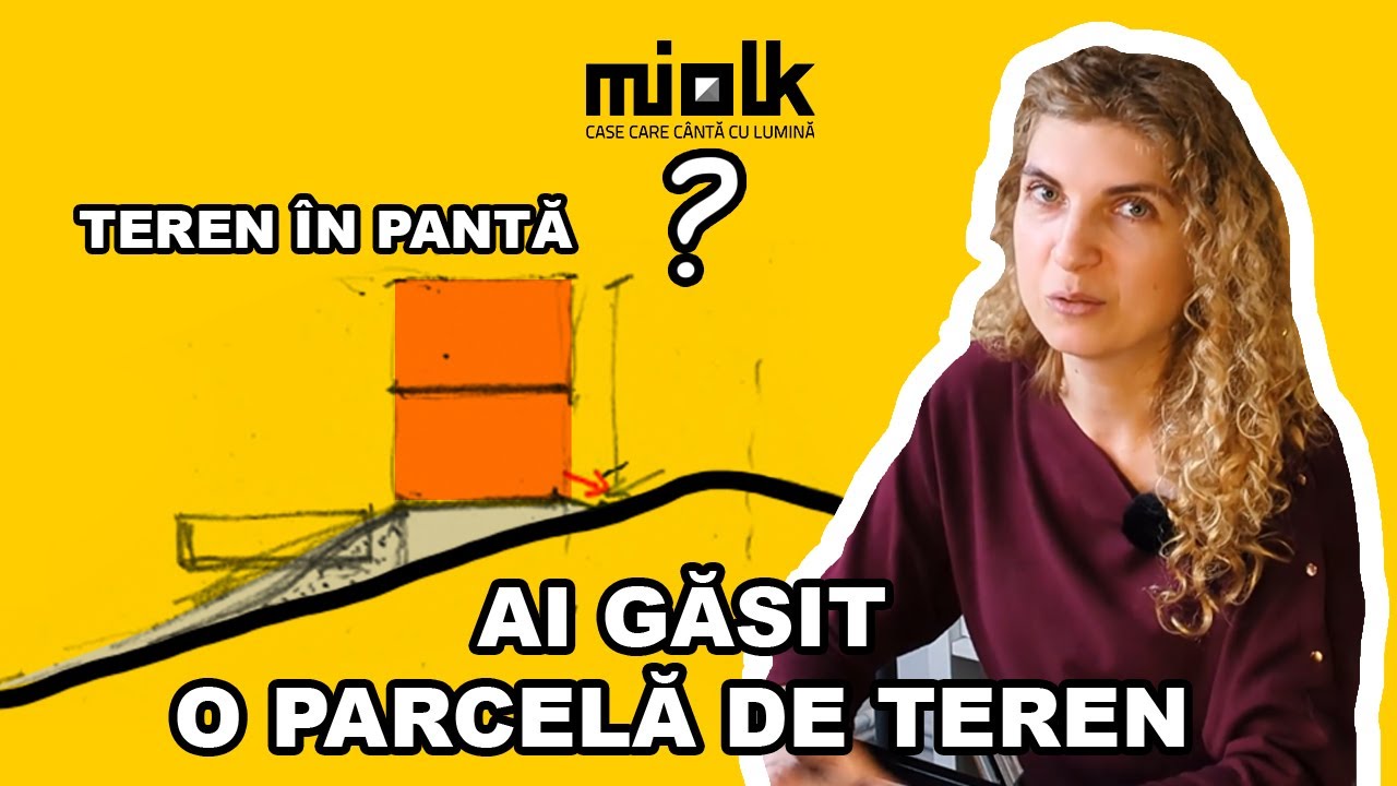 Ai găsit o parcelă de teren? | Teren în pantă