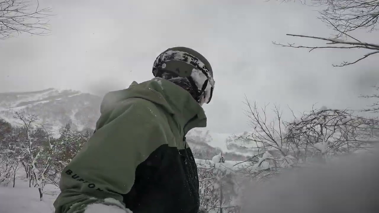 Snow Dumped Hakuba Cortina