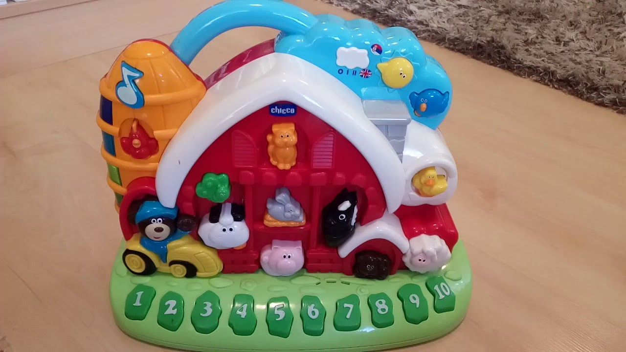 Chicco talking farm toy: Learn Sounds, Numbers 1 to 10, Animals, Colors