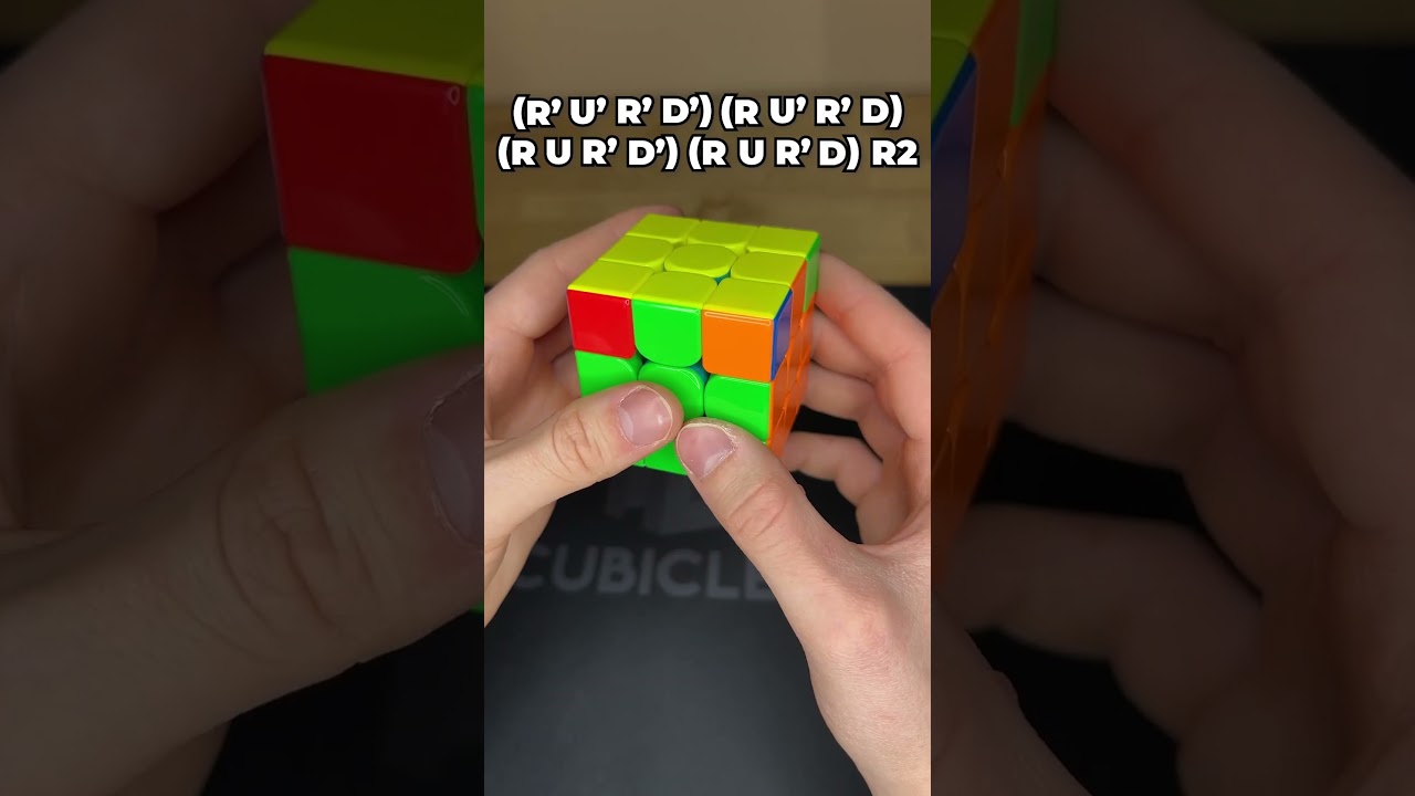 Solve The Last 4 Corners (in 1 SECOND)