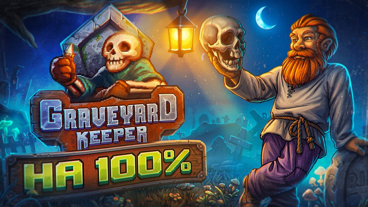 Прошел Graveyard Keeper на 100%