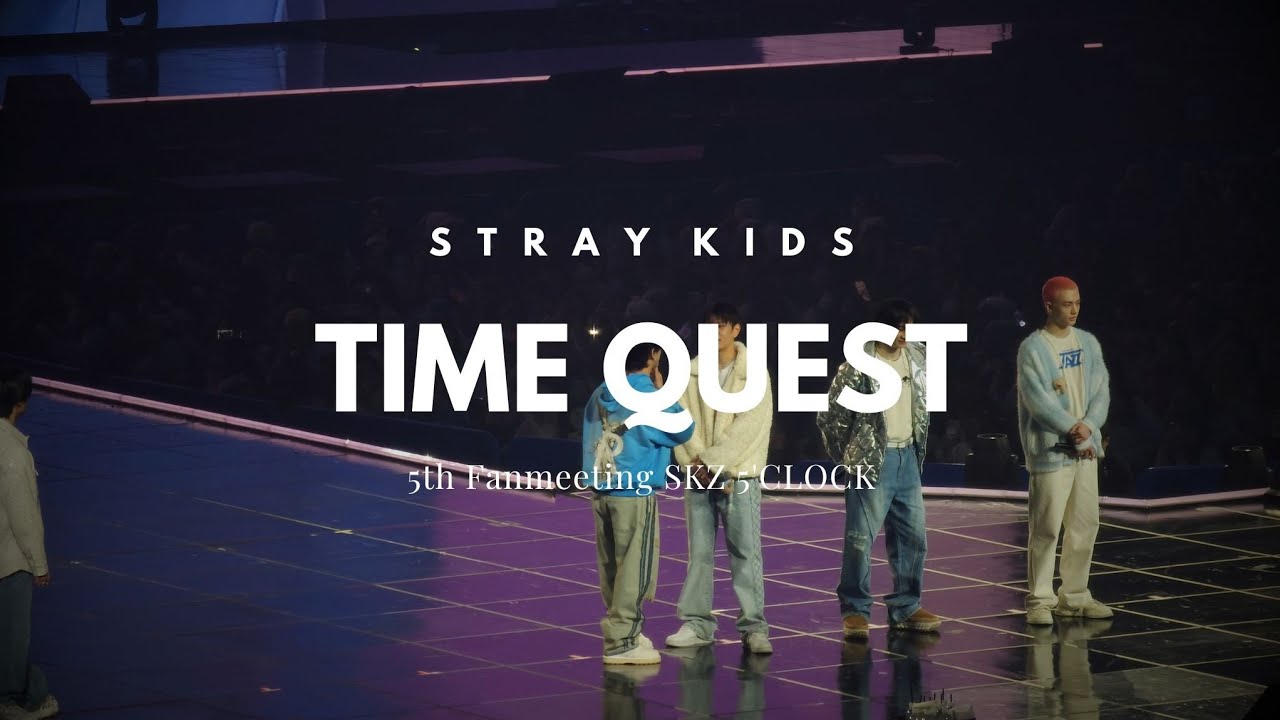 250214 Stray Kids 5th Fanmeeting SKZ 5'CLOCK - Time quest (game)