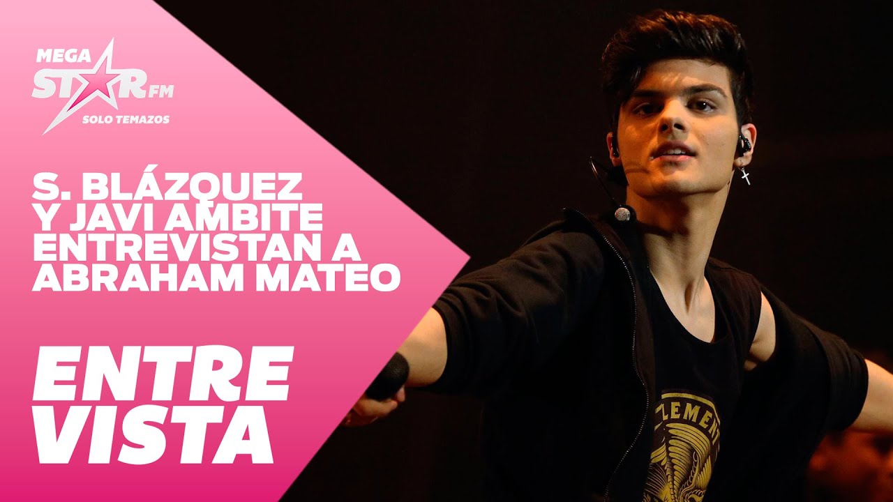 MegaStarFM - Entrevista con Abraham Mateo