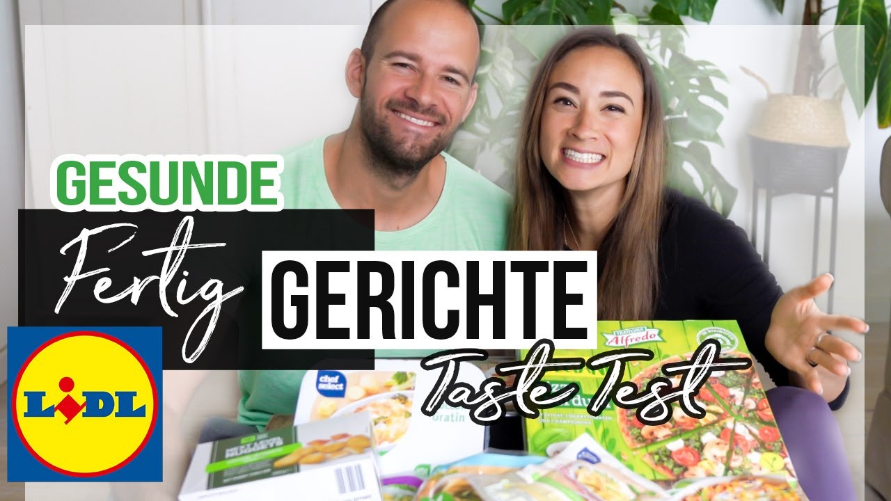 Gesunde LIDL Fitness FERTIGGERICHTE - TASTE TEST