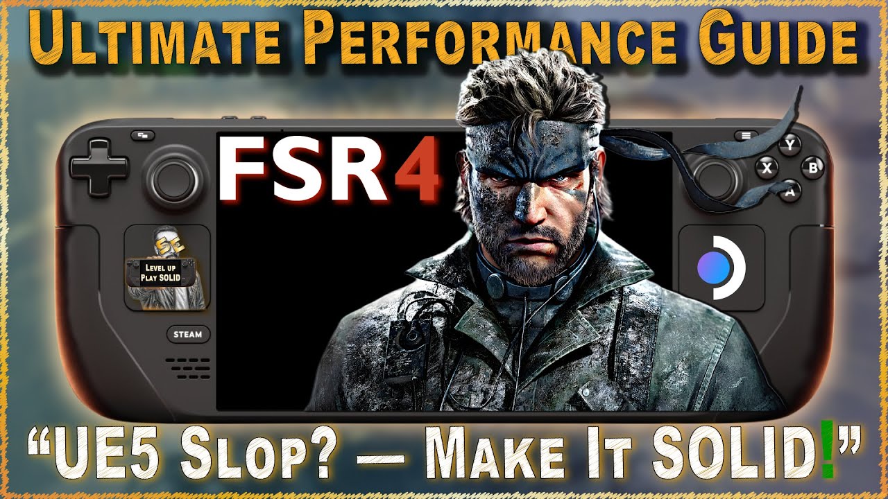 Metal Gear Solid Delta: Полное руководство по производительности для Steam Deck | Snake Eater | F...