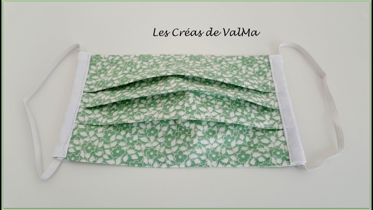 Masque barrière protection visage  - ATTENTION lire le descriptif - Tuto couture ValMa Créas