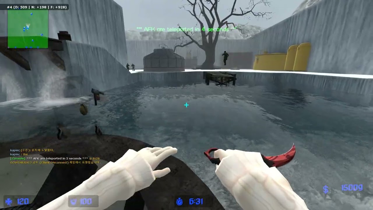 [26.02.17][CounterStrike:Source] 카스소스 좀비탈출 서버 - 1