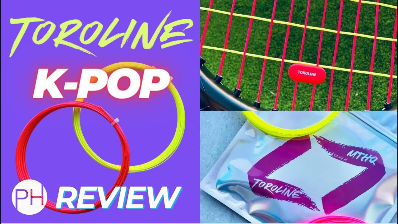 REVIEW: TOROLINE K-POP | Tennis String Review | Hybrid