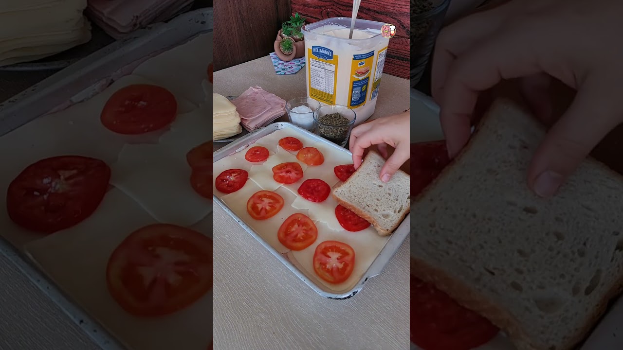 Fiz em Minutos o Lanche de Forno Mais Gostoso do Mundo! Fácil e Rápido 