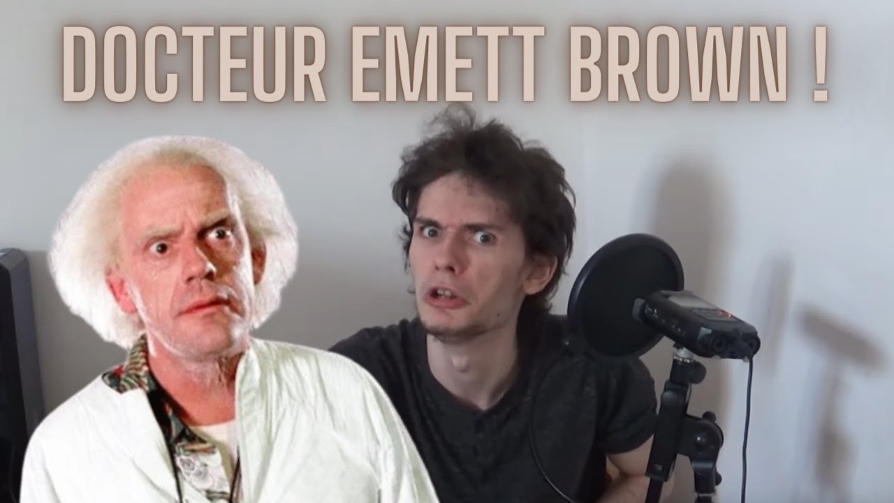 Apprends &agrave; imiter le Docteur Emett Brown de Retour vers le futur !