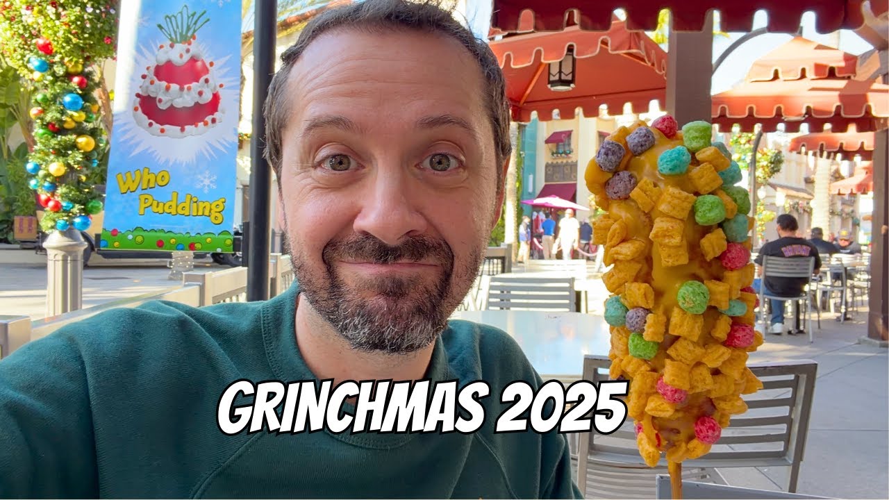 Гринчмас 2025 в Universal Studios Hollywood — лучшие праздничные настроения, сомнительная еда