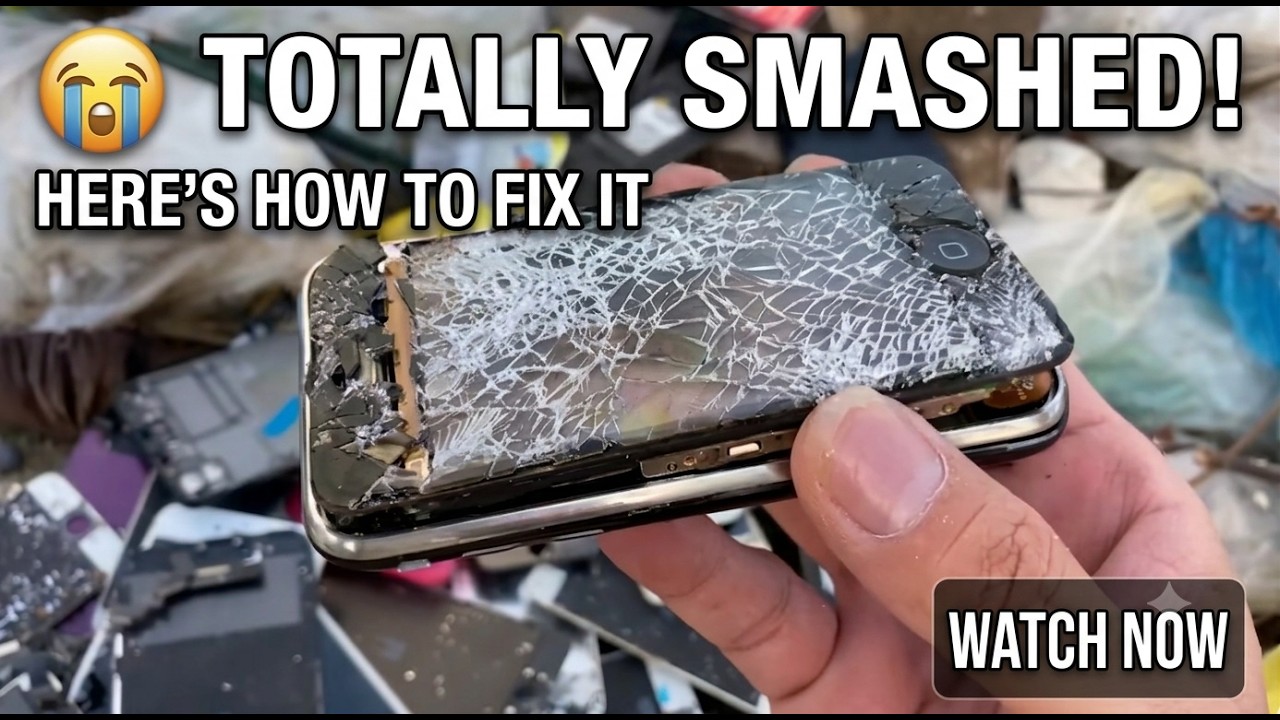 RESTORE OLD IPHONE 3GS Found From The Rubbish | Restoration Destroyed Abandoned Phone