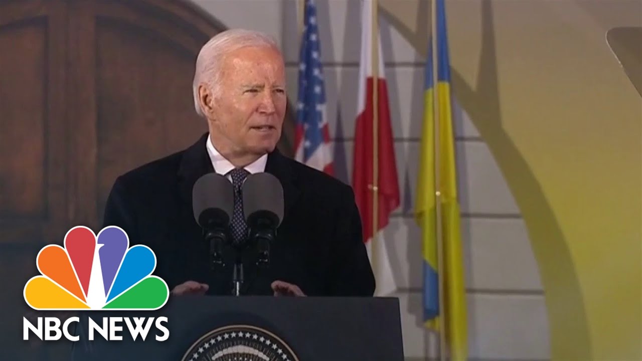 Biden to Russian people: 'The West was not plotting to attack Russia'