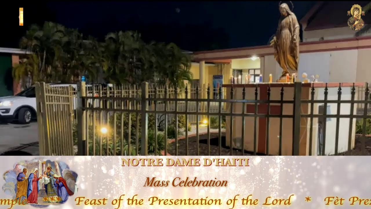 Feast of the Presentation of the Lord // 7:30 PM Mass Celebration // 02.02.26