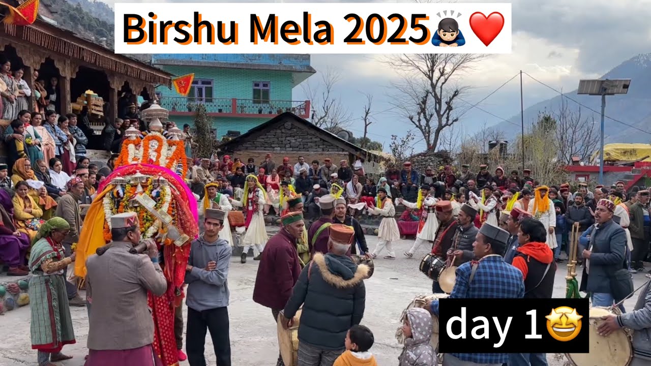 गाँव का ऐतिहासिक बिरसू मेला | नाटी, माता काली ओडी की पूजा |😍🫶🏻