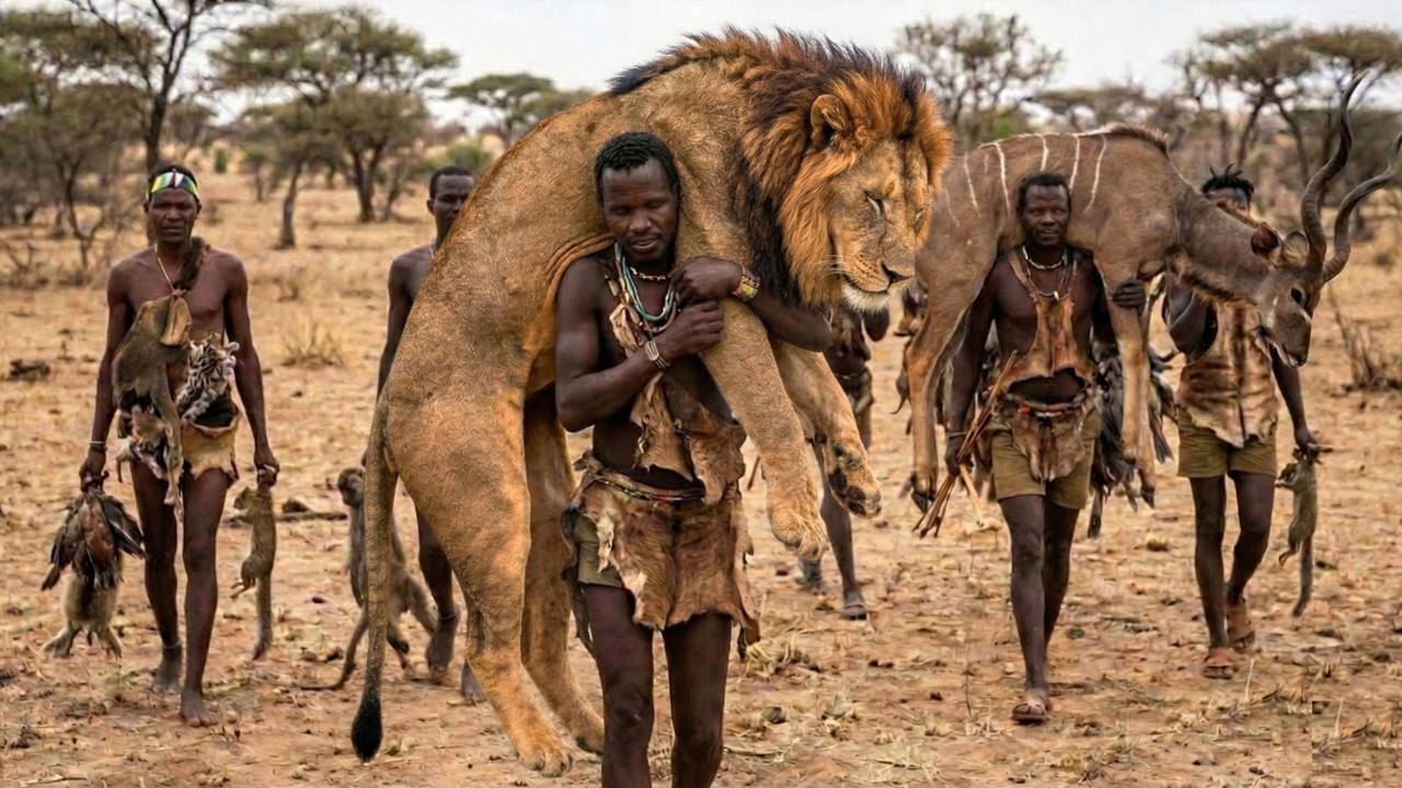 Caza tradicional Hadzabe en &Aacute;frica | M&eacute;todos ancestrales que desaf&iacute;an la muerte