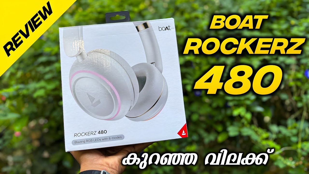 കുറഞ്ഞ വിലക്ക്  RGB headphone നോക്കിയാലോ 🔥boAt Rockerz 480 RGB Review | Best Headphones under ₹1500
