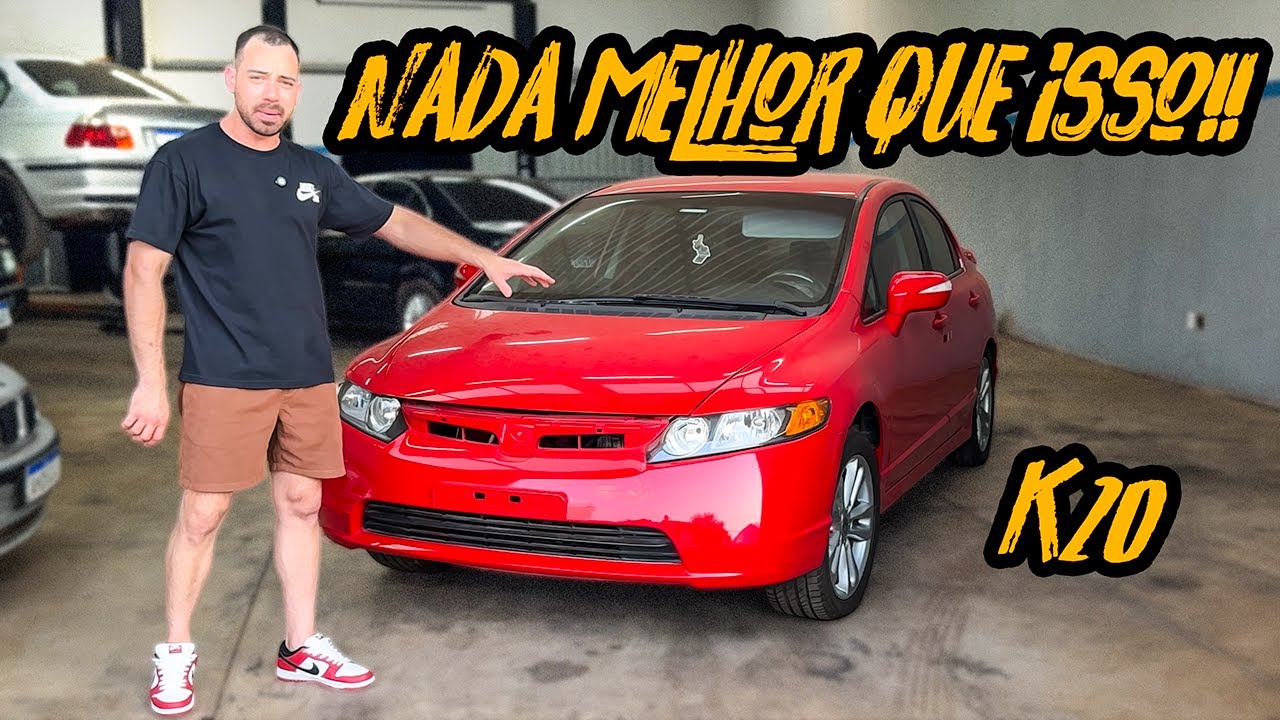 HONDA CIVIC SI K20 É O MELHOR CARRO JA FEITO?🔥