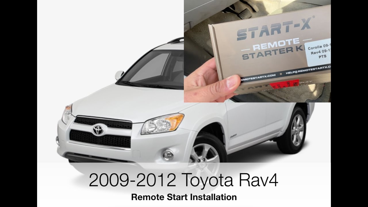 Система дистанционного запуска двигателя Easy Remote Start для Toyota Rav4 2009-2012 годов выпуск...