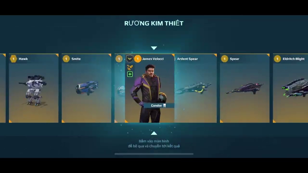War robot mở 31000 chìa khoá được kết quả...