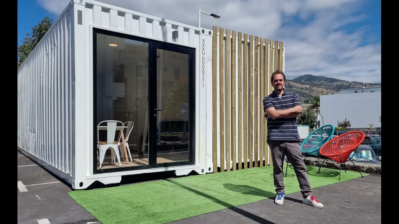 La Palma Wohncontainer für Vulkanbetroffene
