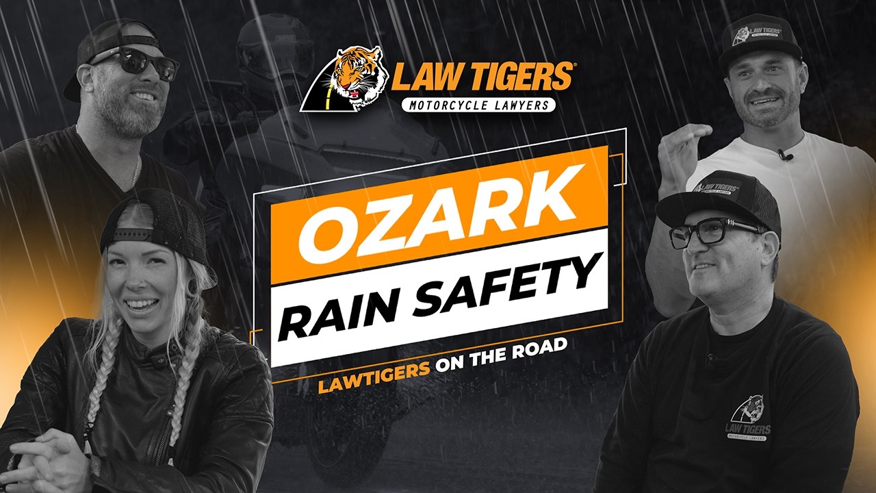 Правоохранительные тигры в дороге: советы по езде в дождь