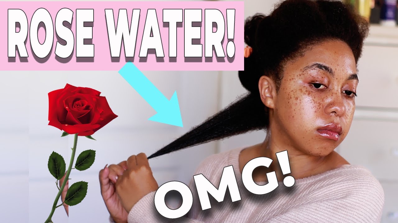 OVERNIGHT ROSE WATER FOR FAST, THICK HAIR GROWTH (2 WAYS TO USE ROSE WATER FOR MASSIVE HAIR GROWTH)