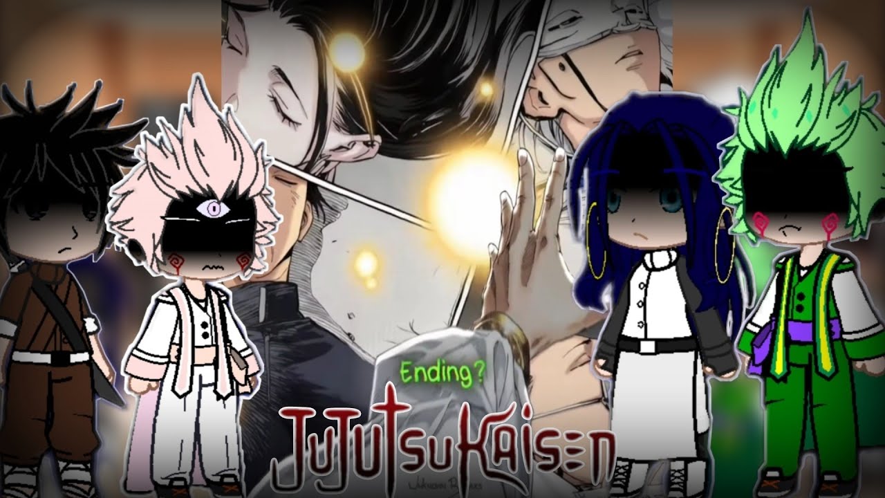 Jjk modulo react to future [Don't miss the end]#jujutsukaisen #gacha #jjk 