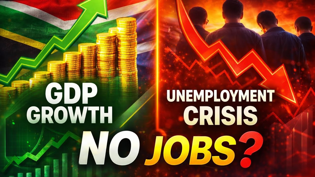 The South Africa&rsquo;s jobless growth paradox explained in 60 seconds 